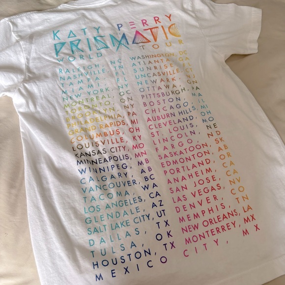 Katy Perry Prismatic World Tour 2014/2015 Tee, Size Small - Picture 4 of 6